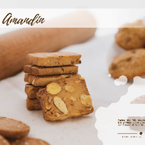 Biscuits Amandin (sachet 100g kraft)